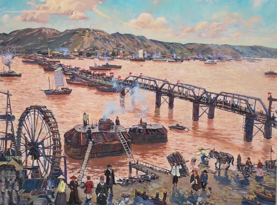 兰州大学艺术学院青年教师王威油画作品被甘肃省博物馆收藏